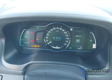 2018 Hyundai Ioniq Hybrid Limited z USA, uszkodzony, nr VIN KMHC85LC8JU073129